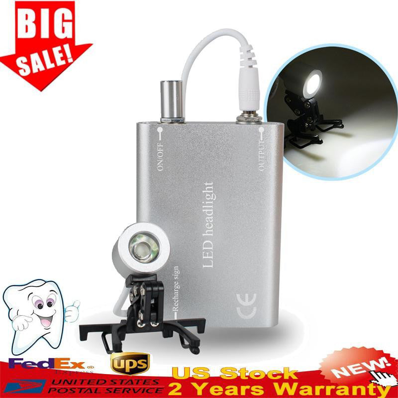 Denshine Dental LED Headlight Lamp - Portable US High-quality Clip-on Type