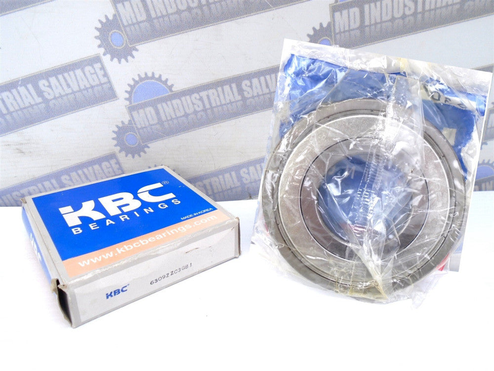 KBC - 6309ZZ C3-G81 - Double Shielded Deep Groove RADIAL BEARING 45x100x25mm