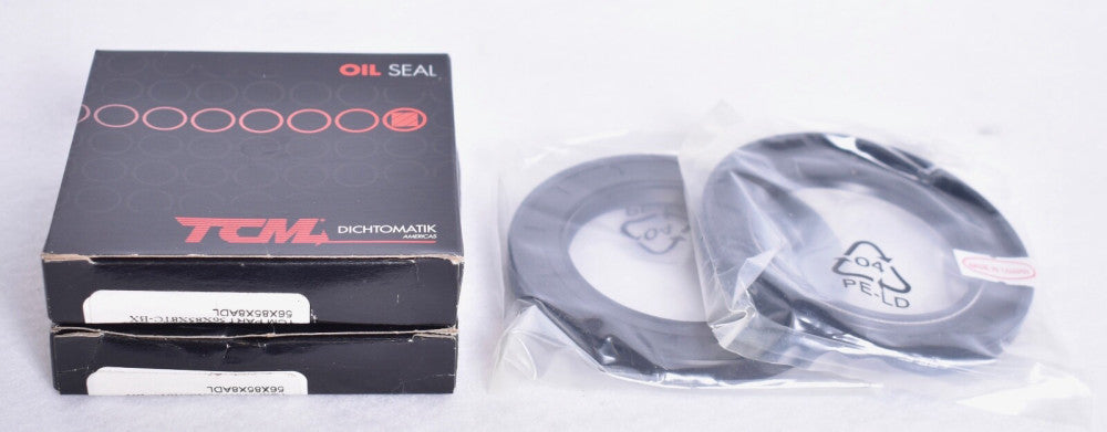 2 Count TCM Dichtomatik Oil Seals 56X85X8TC-BX 56X85X8ADL  Factory Sealed