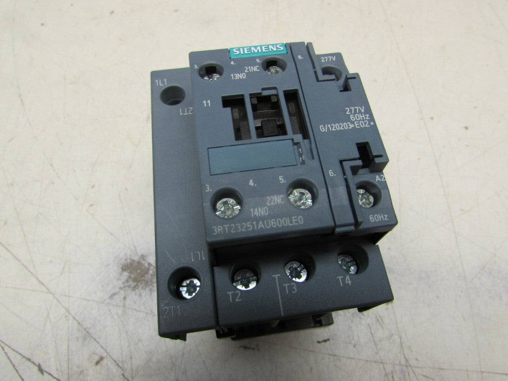 SIEMENS 3RT2325-1AU60-0LE0 30A 4POLE 277V NEW SURPLUS NO BOX MAKE OFFER !!