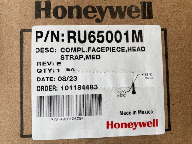 HONEYWELL NORTH RU65001M Full Face Respirator Head Strap, Medium (SEALED)