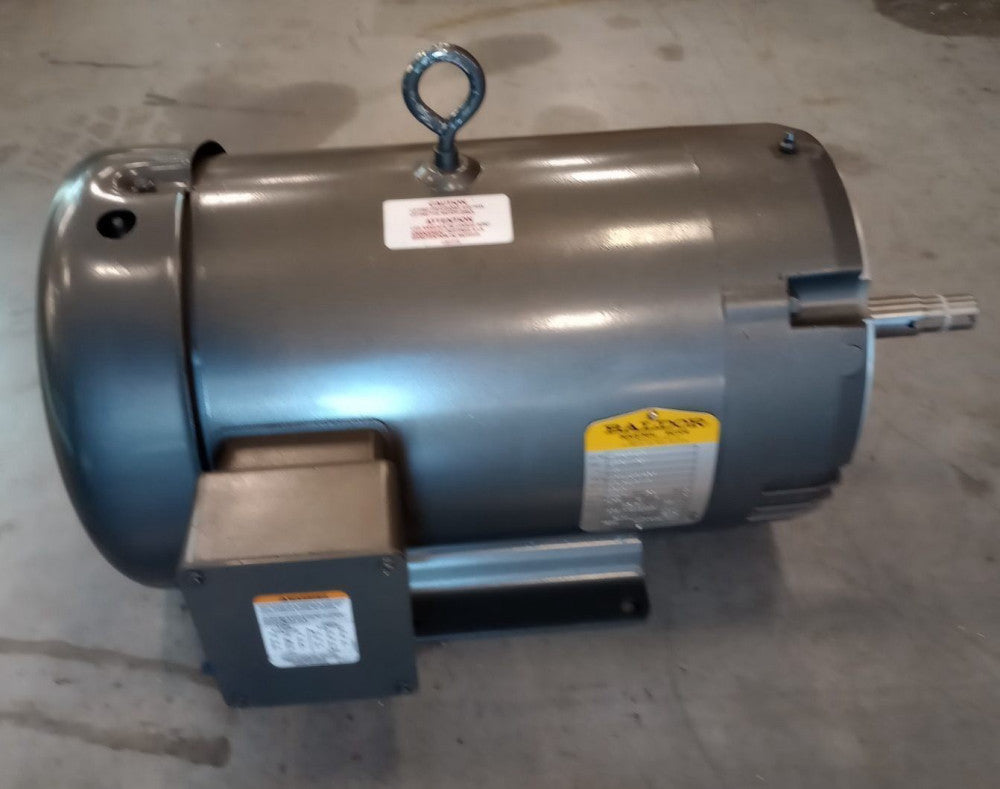 Baldor JMM3713T Electric Motor 15hp 3450rpm 3ph 208-230/460V 215JM 37M31X651