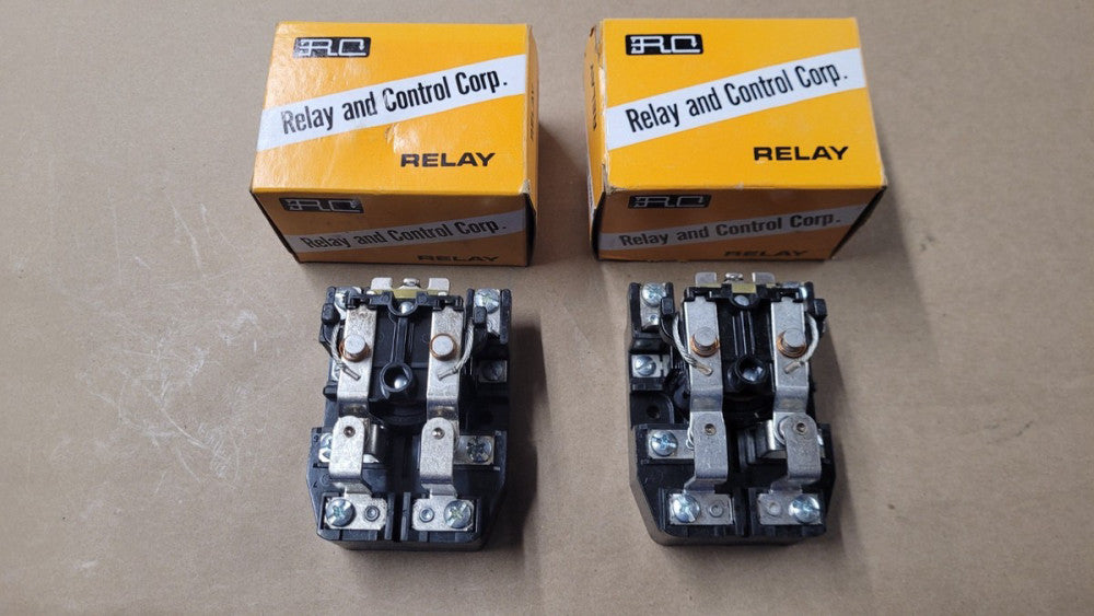 Lot Of 2 Relay And Control Corp PRD-11AYO-240 Relays Potter & Brumfield 240V