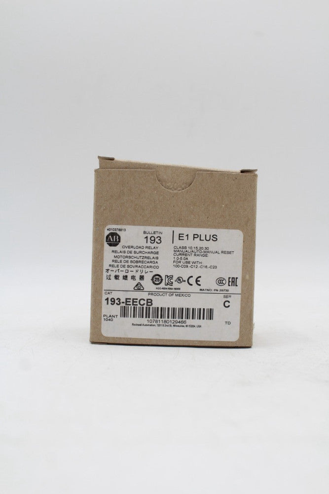 Allen-Bradley 193-EECB Overload Relay Unit
