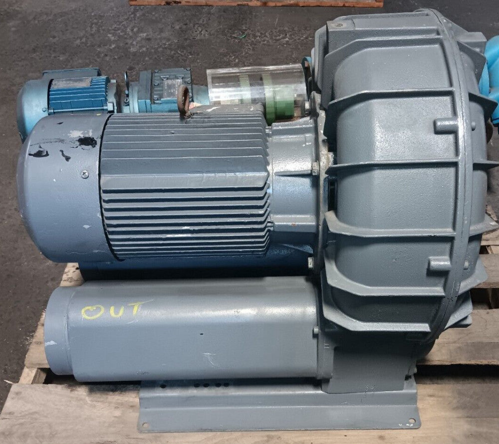 ATB AF132M/2D-11L 13.2 KW REGENERATIVE BLOWER 40 CFM 3400 RPM 208-230/460V