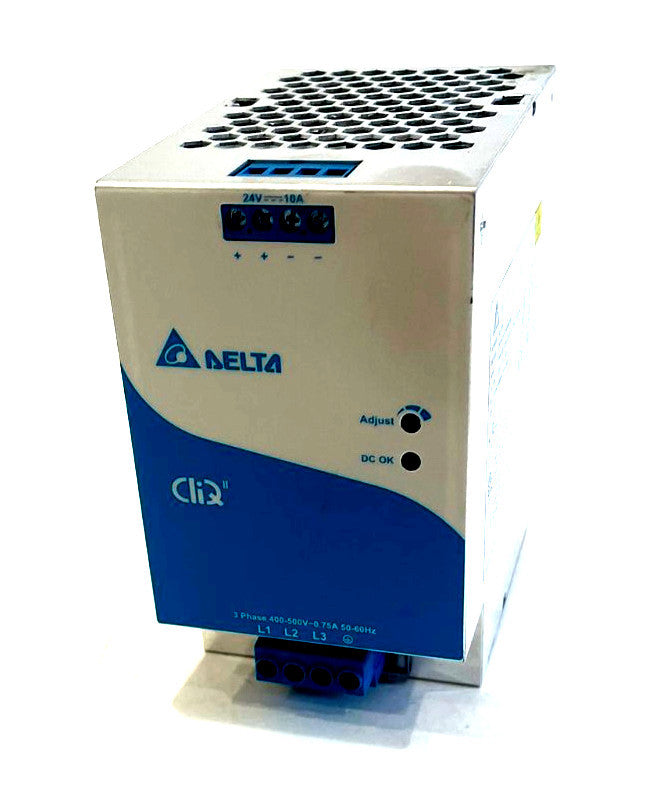 NEW DELTA DRP024V240W3BA POWER SUPPLY 24V 10AMP