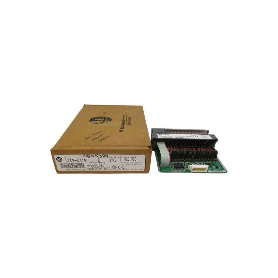 ALLEN BRADLEY 1746-OA16 SER. D 85-265VAC 0.25A NSMP