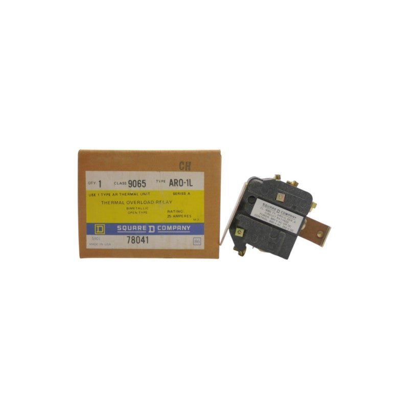 SQUARE D 9065ARO1L SER. A 600VAC/DC 25A NSMP