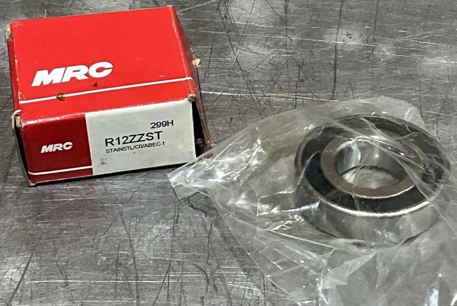 MRC R12ZZST Ball Bearing Nos Surplus