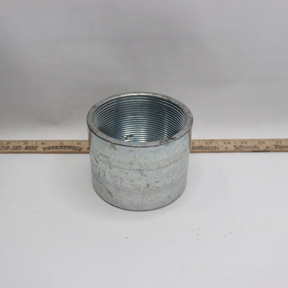 Rigid Threaded Coupling Stainless Steel 3-1/2"