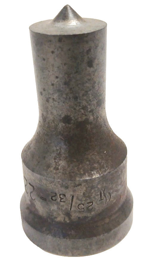 IRONWORKER ROUND PUNCH 25/32-221 HEAD DIA 1-3/8" BODY DIA 25/32" OAL 2-5/8"