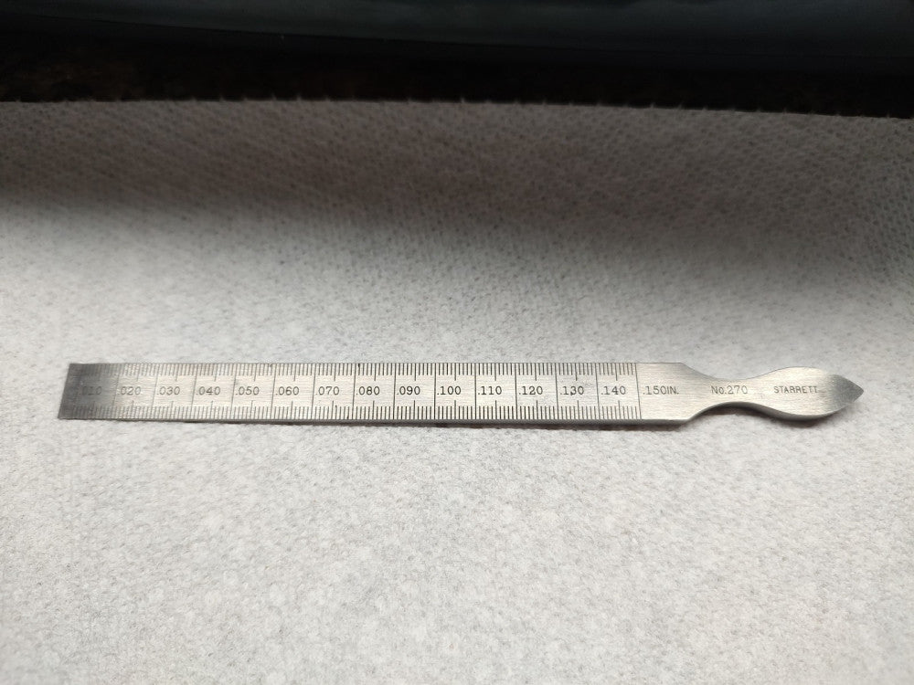 STARTETT NO. 270 TAPER GAGE