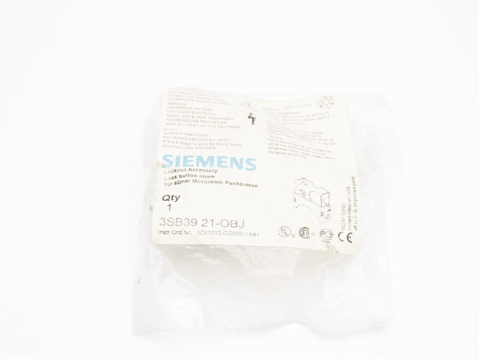 SIEMENS 3SB3921-OBJ NSMP