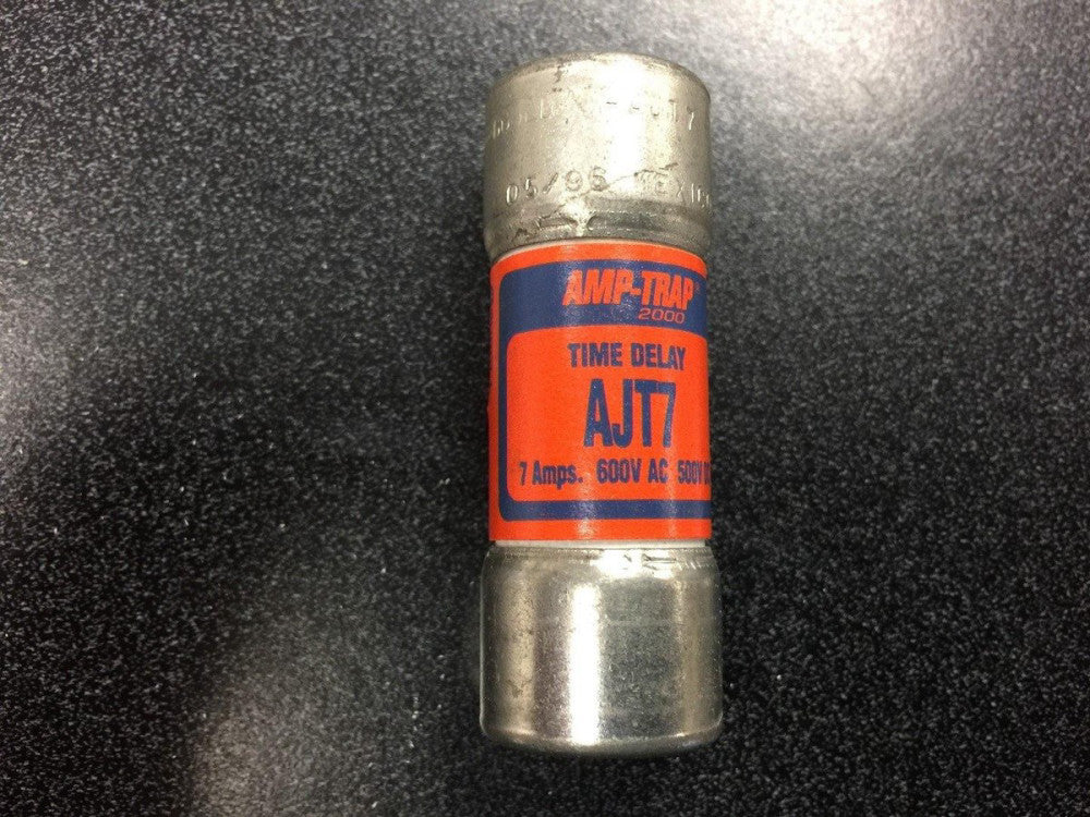 Gould Shawmut AJT7 Amp-Trap 2000 Class J Fuse, 600VAC 500VDC 7Amp 
