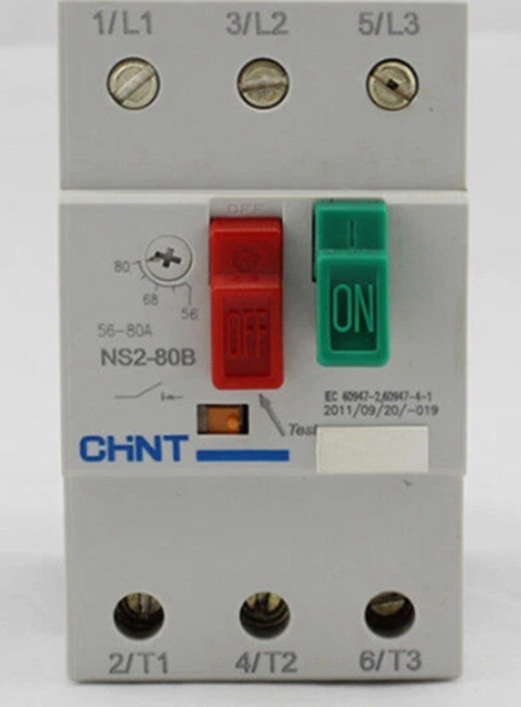 One Brand New CHINT NS2‑80B AC Motor Starter 56‑80 A
