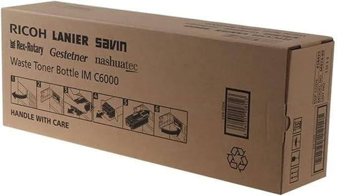 Ricoh Lanier Savin Rex-Rotary Gestetner Nashuatec Waste Toner Bottle IM C6000 