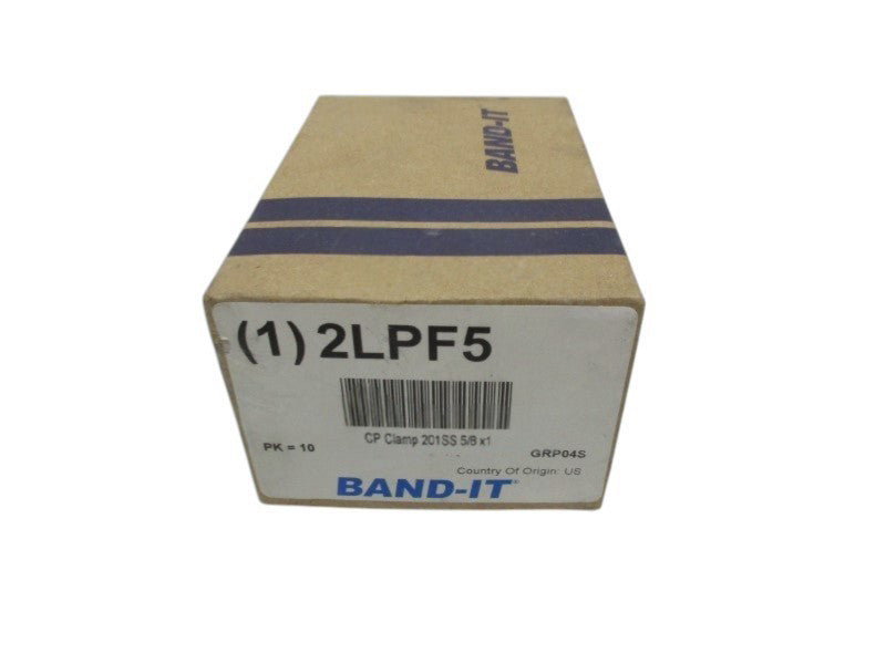 BAND-IT 2LPF5 CP CLAMP 201SS 5/8X1" (IN  BOX)  NSNP