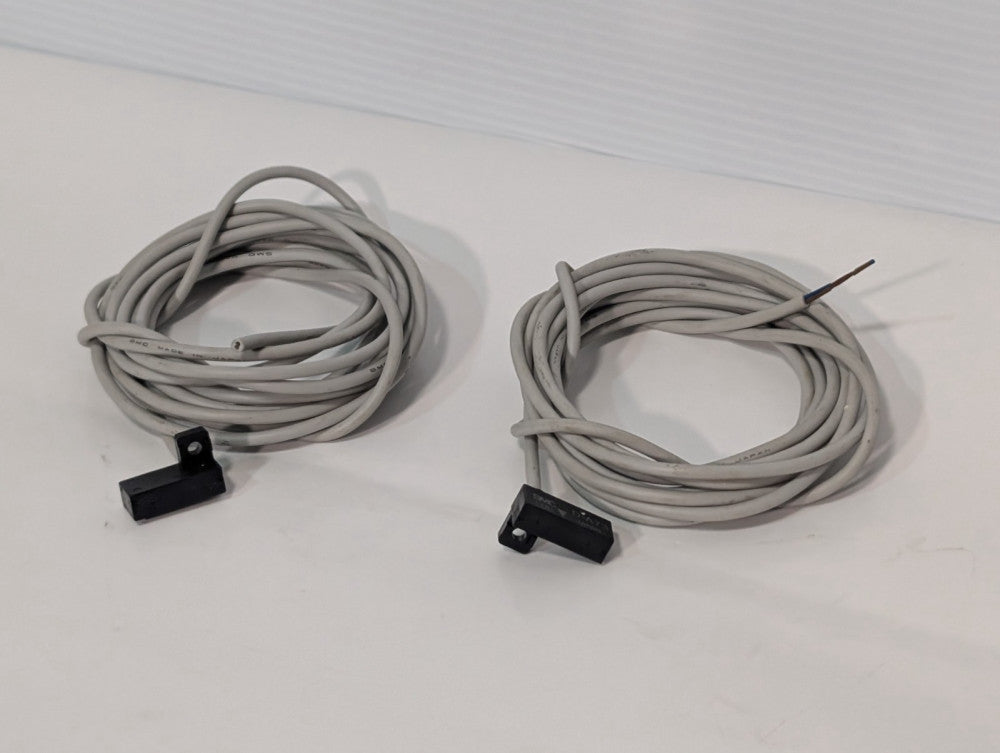 Lot of 2 SMC D-A73 DA73 Auto Reed Switches, Unused, Pre-Owned, As Shown