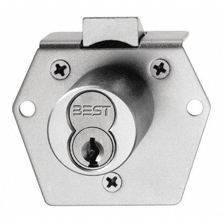 Best 5L7rl2606 Latchbolt Cabinet Lock,Satin Brass