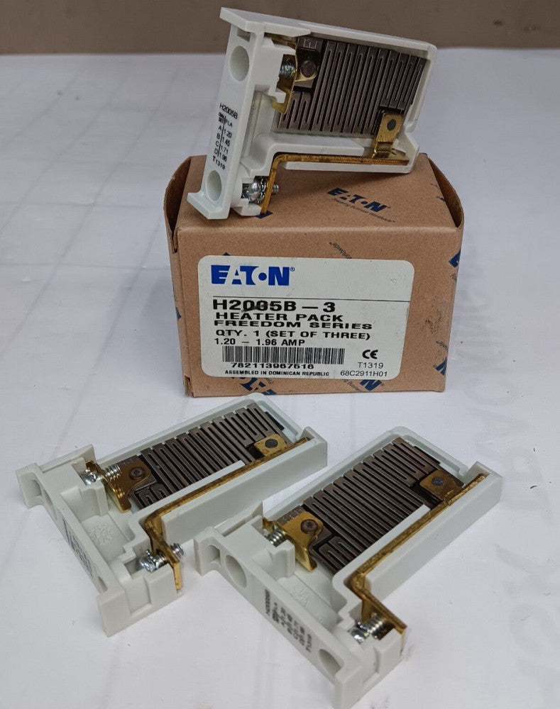 BOX OF 3) NEW EATON H2005B-3 FREEDOM SERIES HEATER 1.20-1.96 AMP