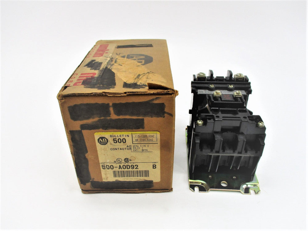 ALLEN BRADLEY 500-AOD92 SER. B  110-120V NSMP