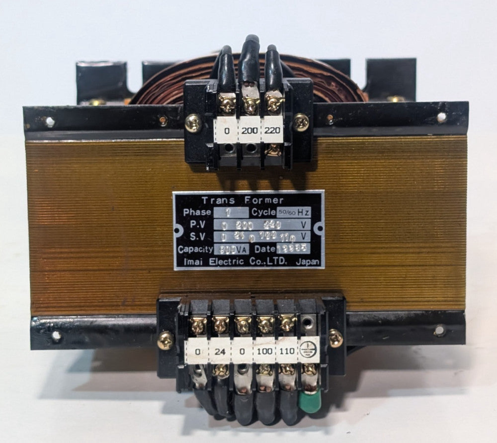 Imai Electric Transformer, 1-Phase, 900VA, 220V, 110V, 50/60Hz, Made in Japan