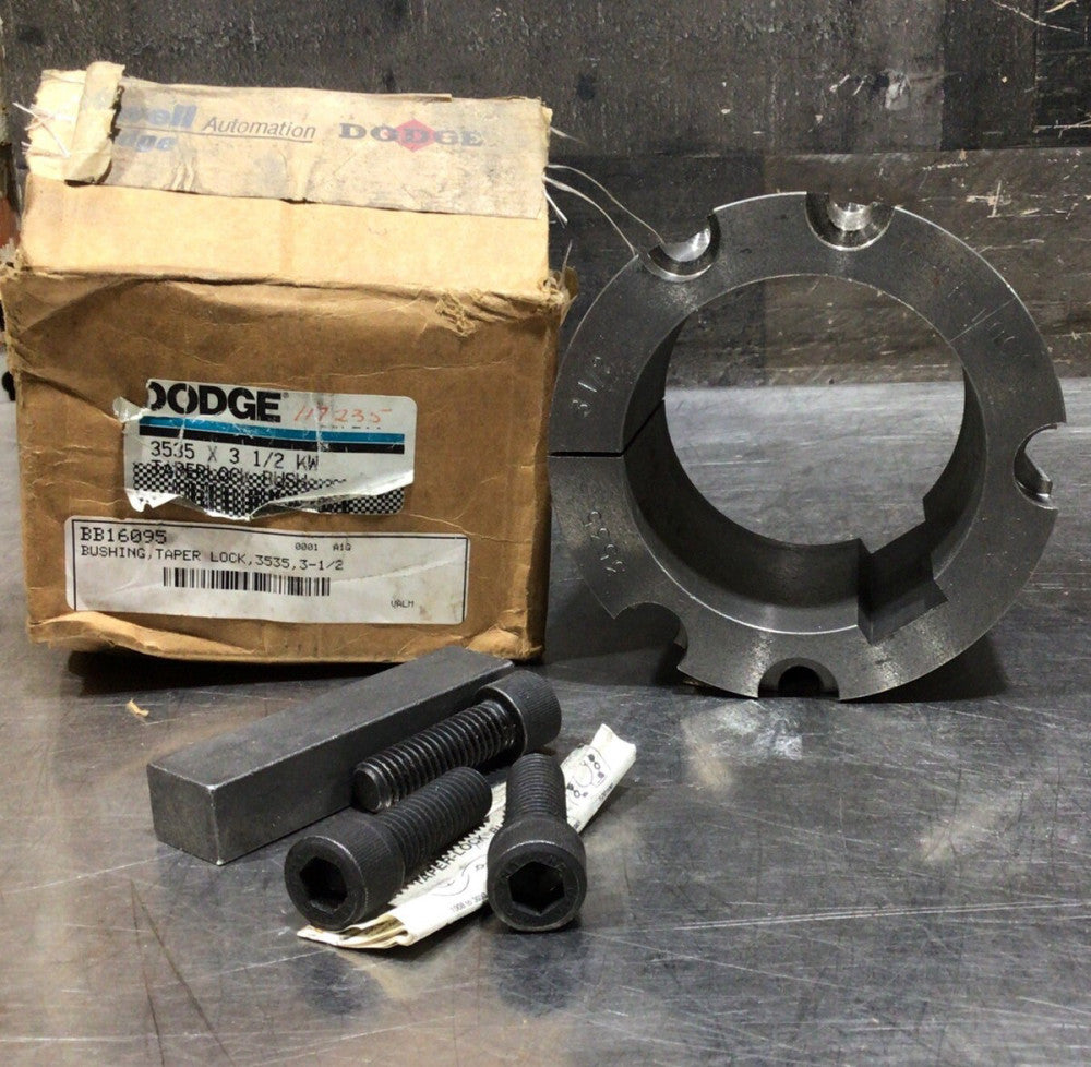 DODGE 117235 3535 X 3-1/2 KW TAPER LOCK BUSHING Nos