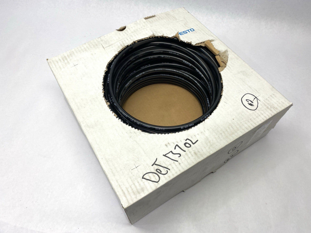 Festo PUN-CM-10-SW Pneumatic Plastic Black Tubing 10mm OD 7mm ID 50m 130817