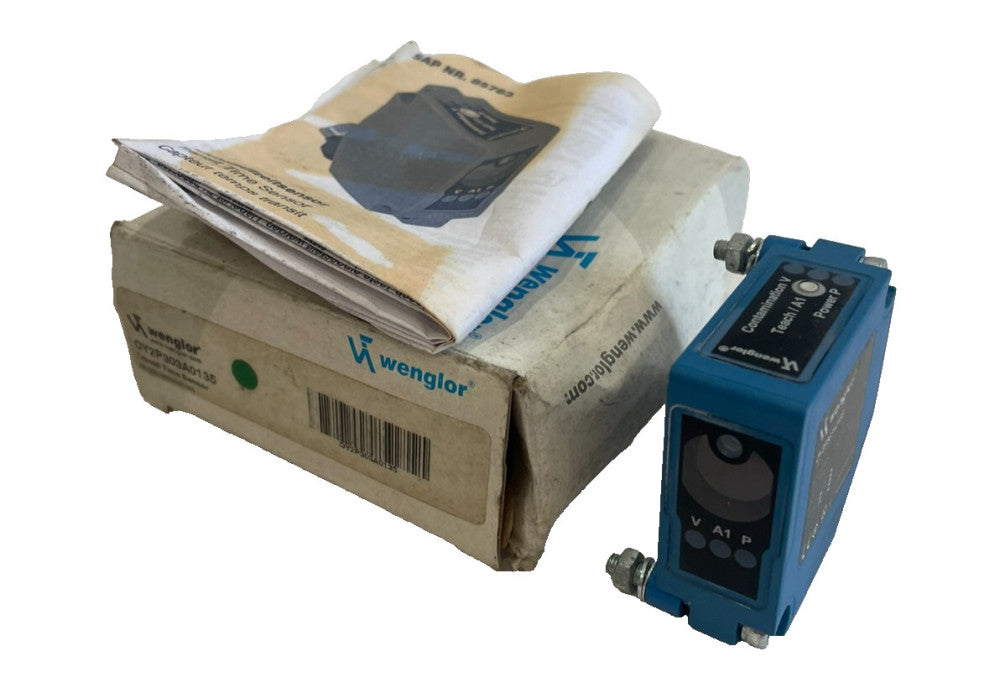 USED WENGLOR OY2P303A0135 PHOTOELECTRIC LASER SENSOR