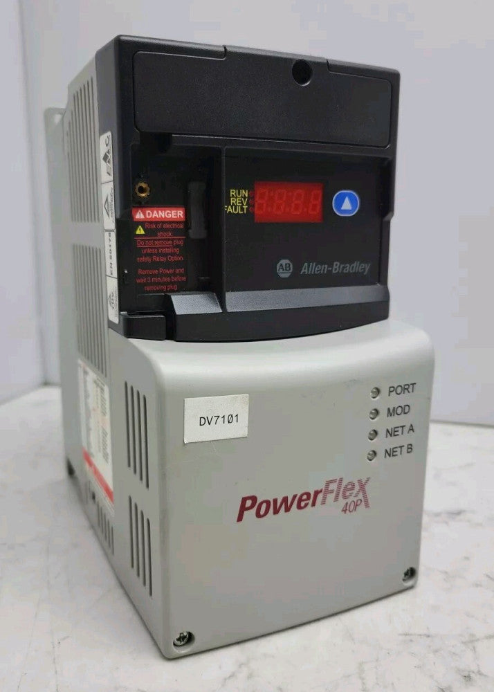 Allen Bradley 22D-D1P4N104 PowerFlex 40P Ac Drive 0.5 Hp 0.4 kW VFD Series A