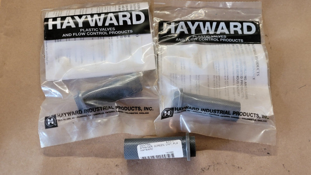 Lot Of 3 Hayward 1" Y Strainer Replacement Screens