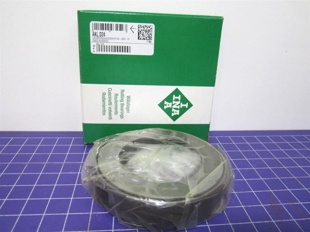INA (D24) Thrust Ball Bearing 1.9375" ID x 3.219" OD x 0.813" Thick