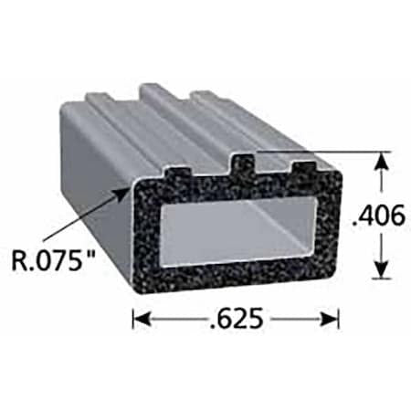 Fairchild Rs1034-50 Seal, Epdm Rubber, Black, 50 Ft L