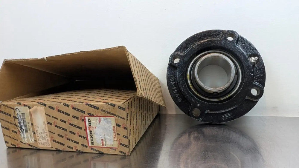 Rexnord FC3U239N 4-Bolt Round Flange Mount Bearing 2-7/16" ID Link-Belt