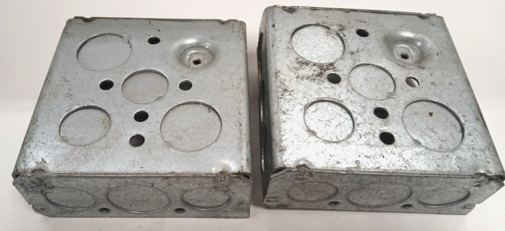 HARDWIRED POWER CONVERTER FOR 6 VDC FLUSH VALVES & FAUCETS STEEL  LOT OF 2