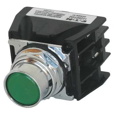 Eaton 10250T706g Hazardous Location Push Button, 30 Mm, 1No/1Nc, Green