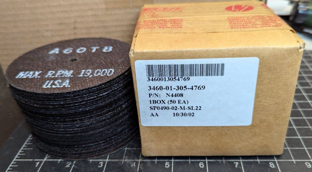 (50) Pack 4” X ¼” X .050 A60TB Cut Off Wheels, Cutting Discs SPEDECUT