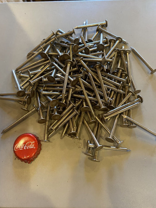 130 nails 1lb 1# 304 Stainless Steel Roofing Nails 1-3/4” 10ga 5D Penny 304SS