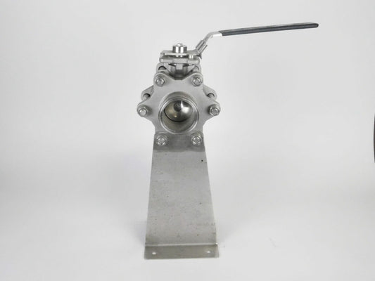 2.875" SS Check Valve Sanitary Fittings QSMCF8M Tru-Flo - NEW Surplus!