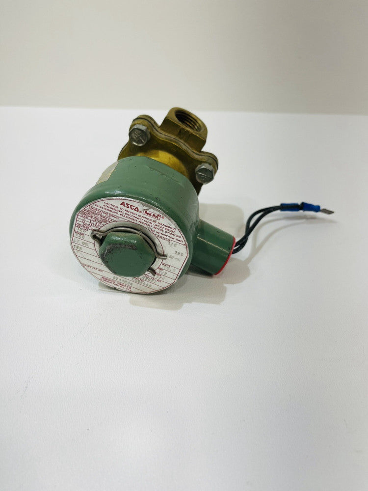 ASCO 8211C34 Solenoid Valve 120/60Hz, 10.5W, 1/2in Pipe