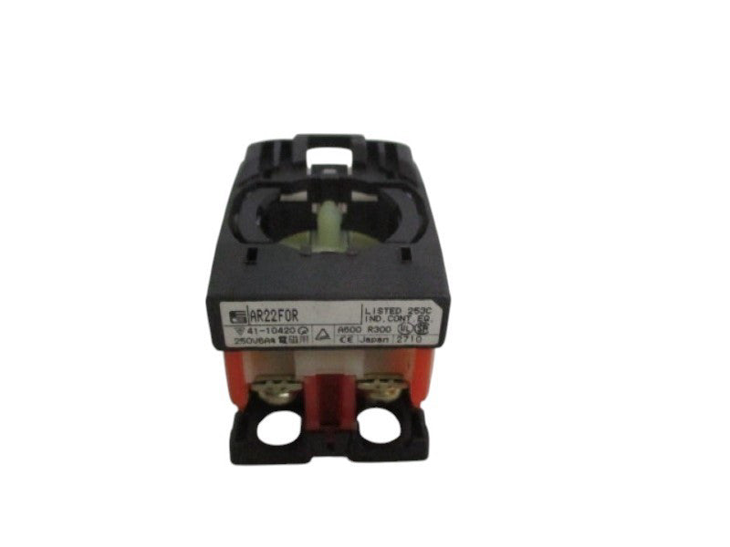 FUJI ELECTRIC AR22F0R PUSHBUTTON BODY (AS PICTURED) UNMP