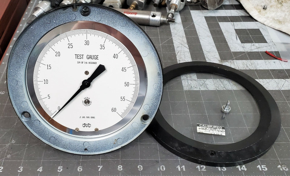 6” Vintage 0-60 Test Gauge Marshalltown Manufacturing STEAMPUNK [A6B2]#3