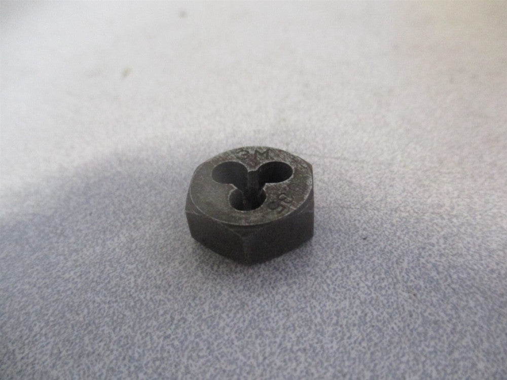 (419-03035) 3M x 0.35 Hex Right Hand Carbon Steel Rethreaded Die 