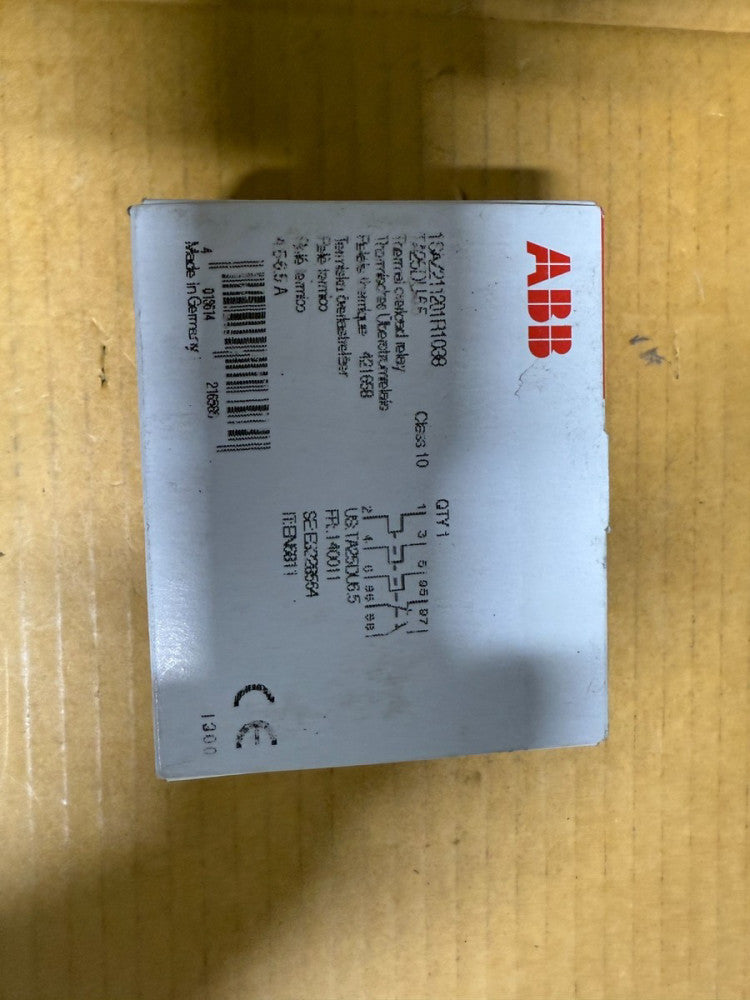 ABB TA25DU6.5 Overload Relay 3P 690V 4.5-6.5AMP (ITEM#257)