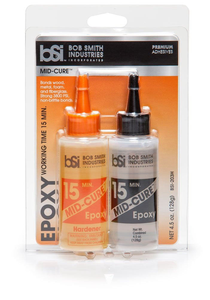 - BSI-203H BSI-203 Mid-Cure Epoxy (4.5 oz. Combined), Light Amber