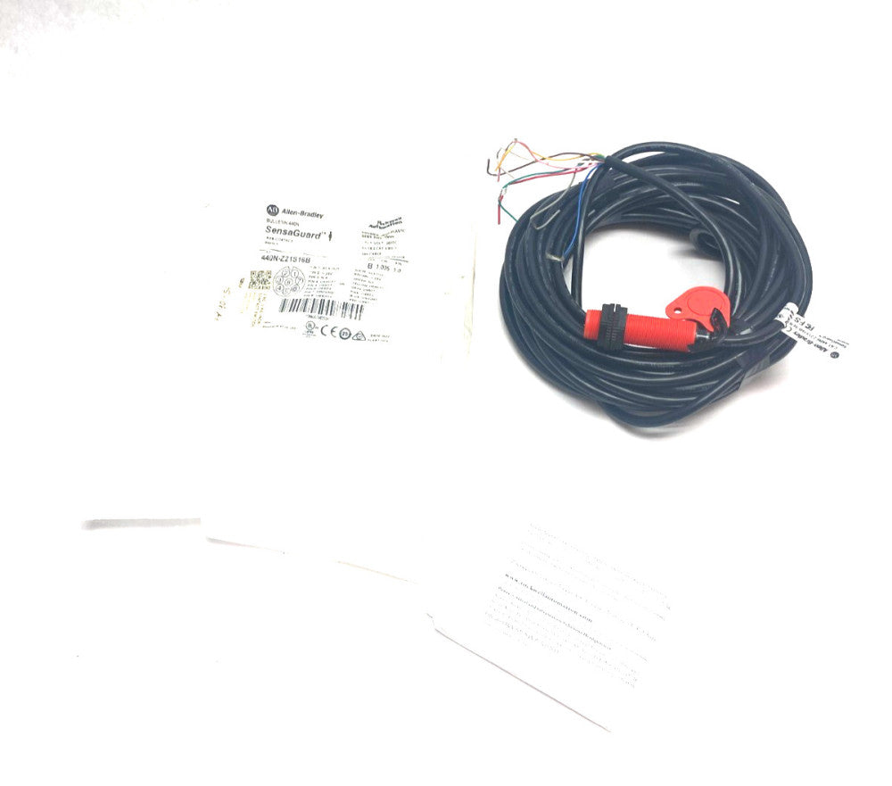Allen Bradley 440N-Z21S16B Ser. B SensaGuard Non-Contact Safety Switch 18mm