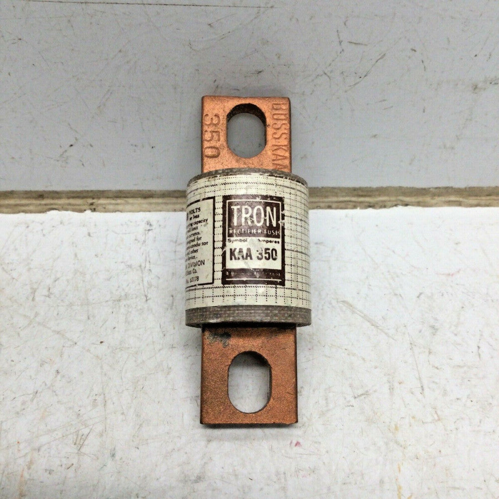 BUSSMANN BUSS TRON KAA 350 RECTIFIER FUSE 350 AMP 130V