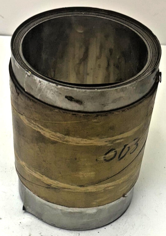 STAINLESS STEEL SHIM STOCK ONE COIL APPROX. 6"X1140" THICKNESS 0.003"