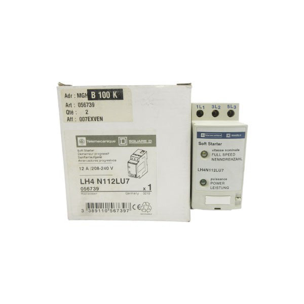 TELEMECANIQUE LH4N112LU7 208-240V 12A NSMP