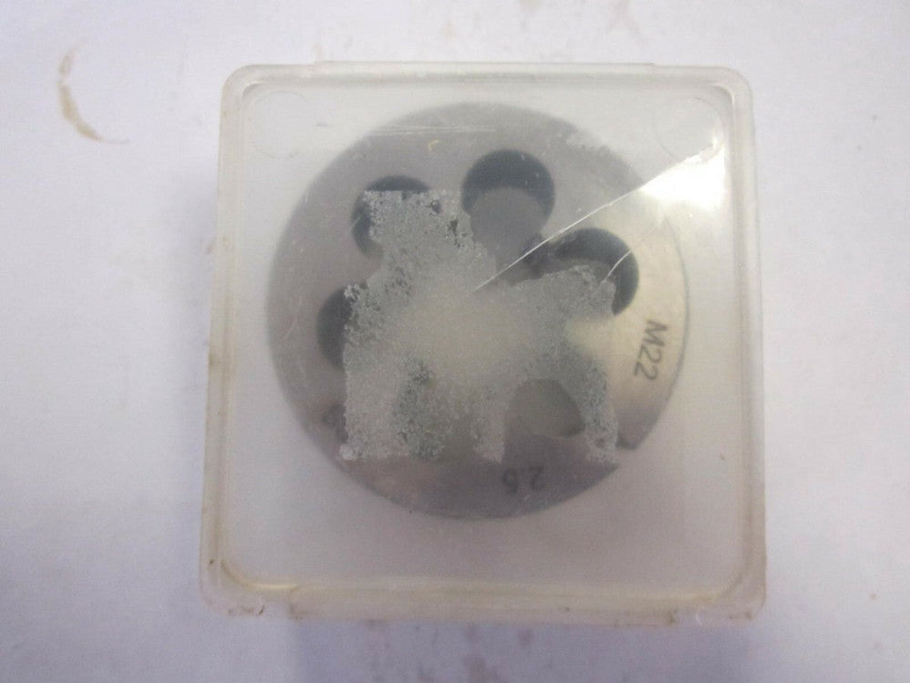 M22x2.50 2" Outside Diameter HSS Metric Coarse Adjustable Round Die 